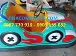 Xe điện đụng khu vui chơi trẻ em